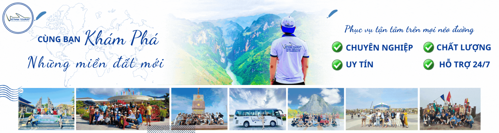 Vietnam Tourist - Phục vụ tận tâm Vietnam Tourist - Phục vụ tận tâm